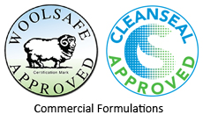 Woolsafe and Cleanseal Logos